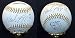 Wade Boggs Autographed Baseball Gold Glove 94 95
