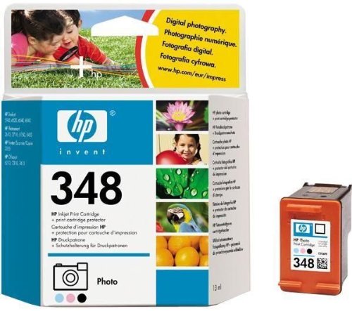 HP 348 - Print cartridge (photo) - 1 x colour (light cyan, light magenta, black)
