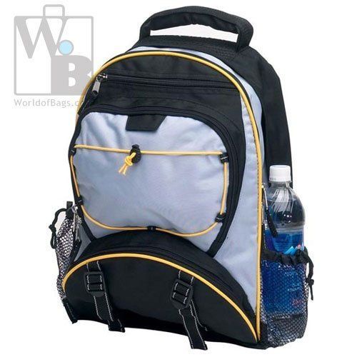 Maxam Backpack. #lubpbb large red Black gray by maxam