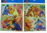Disney Winnie The Pooh Sticker ~ foil stickers 2 pcs - B000FCG45S
