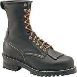 Carolina 1922 Steel Toe USA Made Logger Boot - Black