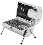 Produkt-Bild: Enders 1392 Holzkohle-Tisch/Picknickgrill "Dallas" Grillfl&auml;che 2 x 34 x 22 cm