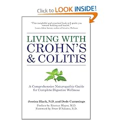 Living with Crohn's & Colitis: A Comprehensive Naturopathic Guide for Complete... by Jessica Black N.D. and Dede Cummings