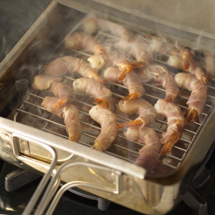 Stainless Steel Stovetop Smoker product image