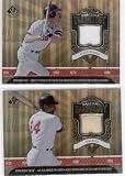 2006 SP Legendary Cuts Baseball Chronology Materials WB Wade Boggs - Boston Red Sox (Piece of Authentic Jersey - Baseball Cards)