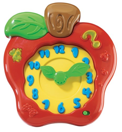 Childrens Toyshop  Toys : International Playthings iPlay Tick Tock Apple Clock