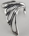 Sterling Silver Designer Ear Cuff