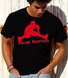 T-Shirt Inline Skating-XL-Black-Red