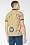 L!VE Short Sleeve Tribal Croc Graphic Polo