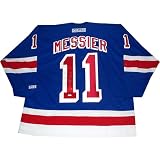 Mark Messier Autographed HOF NY Rangers Replica Blue Jersey