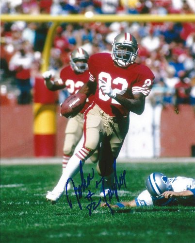 JOHN TAYLOR,SAN FRANCISCO 49ERS,NINERS,49ERS,SIGNED,AUTOGRAPHED,8X10 PHOTO,COA, RARE HARD PHOTO TO FIND