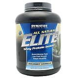 51mmEAEk28L. SL160  Dymatize Nutrition Elite Natural Protein, Gourmet Vanilla, 5 Pound