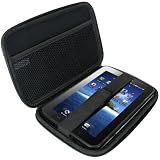 Produkt-Bild: igadgitz Hartschalentasche Hardcase tragbar aus EVA-Stoff: Etui Schutzh&uuml;lle Tasche Case H&uuml;lle in Schwarz f&uuml;r Samsung Galaxy Tab P1000 Internet Tablet