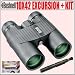 Bushnell 10X42 Excursion Waterproof Fogproof PC3 Binoculars Plus Accessory Package - Bushnell ABUS10X42EK1