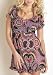 Betsey Johnson Intimates Wheel in the Sky Babydoll with Matching G-String Plus Size Sleepwear