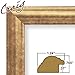 19x28 Custom Picture Frame / Poster Frame 1.24" Wide Complete Gold Frame (goldA)