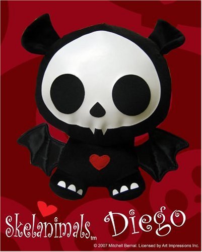 Skelanimals Diego (Bat) Plush On Sale