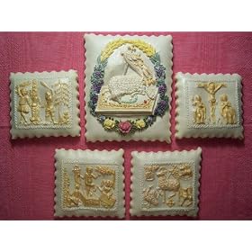 Easter Lamb Cookies Gift Tin