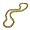 www.messingrohre.com - Bella Donna Damenkette Messing vergoldet 50 cm 51505000ME