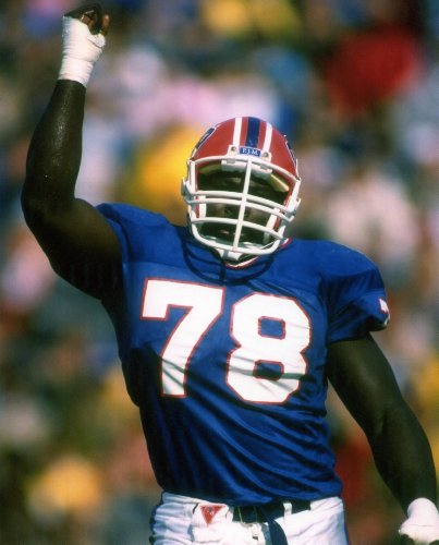 BRUCE SMITH BUFFALO BILLS 8X10 SPORTS ACTION PHOTO J