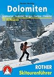 Dolomiten - Gr&ouml;dner Tal - Gadertal - Sexten - Cortina d'Ampezzo - Fleimstal: 50 Skitouren: 50 ausgew&auml;hlte Skitouren in der Sennes- und Fanesgruppe, den .. - sowie der Pala- und der Lagoraigruppe - Stefan Herbke