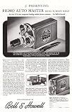 Vintage Ad: 1940 Bell & Howell: Filmo Auto Master, Turret Head