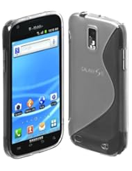 Wireless: Soft TPU Gel Grip Skin Case Cover for T-mobile Samsung Galaxy S2 T989 - Clear - CASE123