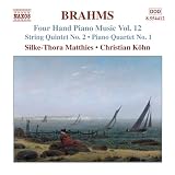 Brahms: Four Hand Piano Music, Vol. 12 cover image