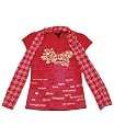 Dereon Girls Logo Tee with Scarf