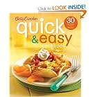 Betty Crocker Quick and Easy Cookbook: 30 minutes or less to dinner (Betty Crocker Books) by Betty Crocker Editors