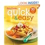 Betty Crocker Quick and Easy Cookbook: 30 minutes or less to dinner (Betty Crocker Books)