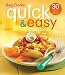 Betty Crocker Quick and Easy Cookbook: 30 minutes or less to dinner (Betty Crocker Books)