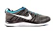 Nike Men's Flyknit Lunar1+ Running Shoes, Black-White-Grey