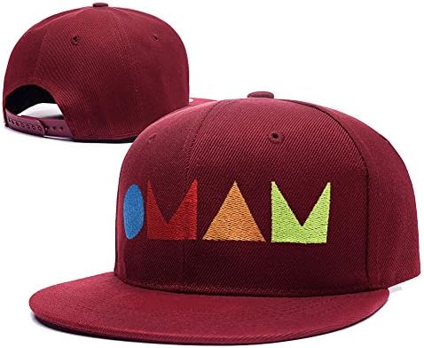 RHXING Of Monsters And Men Logo Adjustable Snapback Embroidery Hats Caps - Red