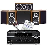 Yamaha RX-V2065 7.2 AV Receiver + Wharfedale Diamond 10.1 HCP 5.1 speaker package (Cherry) + Creative Audio £165 cable bundle (see below for details) + 9 Page Creative Audio Quickstart Guide. 2 Year Guarantee