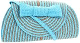 Magid Paper Straw Bow Clutch