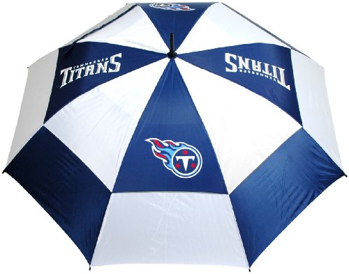 NFL Tennessee Titans 62-Inch Double Canopy Umbrella