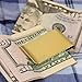 Y&G MC1042 In Bulking Presents Gold Mirror Stainless Steel Triple Folding Money Clip World Wide Presents Idea