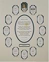 Ivy Hill Graduation School Photo Collage Mat - Blue