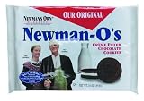 Newmans Own Organics Newman Os,  (Original)  Creme Filled Chocolate Cookies, 9-Ounce Packages (Pack of 6)