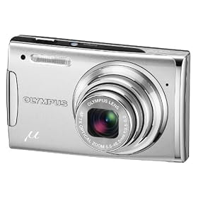 Olympus Mju 1060 Digital Camera - Starry Silver (10MP, 7x Optical Zoom) 3.0 inch LCD