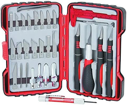 Hobby Tools Set and Compact Case for Fixing and Building