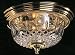 55F-PB - Flush Mount - Historical Brass Collection - Polished Brass Finish - ID# 30217