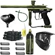 09 Spyder Sonix Paintball Gun Marker MEGA - Olive