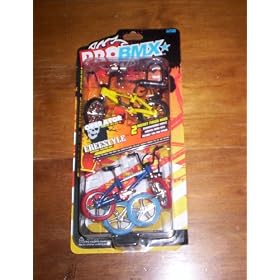 Diecast Finger Bikes Blue & Yellow [Toy]