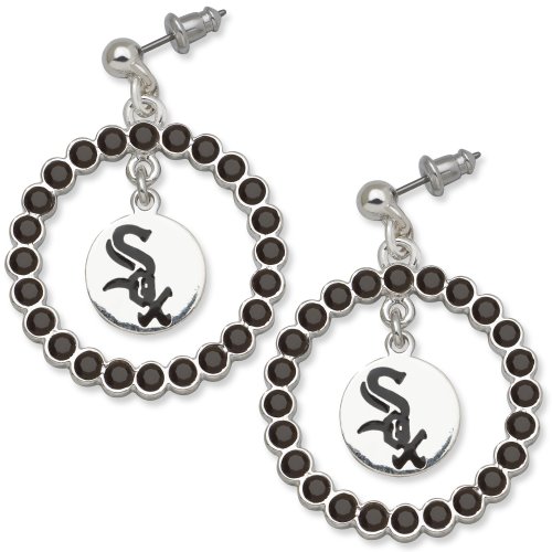 MLB Chicago White Sox LogoArt Spirit Earrings