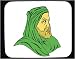 Decorated Mouse Pad with man, Arab, 