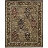 IMAGE OF Nourison 2000 Multi Oriental Rug Size: 4' Round