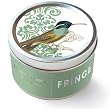 Morning - Choinoiserie Scent Fringe Studio 4 oz Tin Candle with Themed Lid
