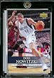 2007-08 Upper Deck First Edition # 171 Dirk Nowitzki - NBA Basketball Trading Card in a Protective Display Case